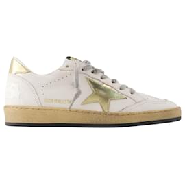 Golden Goose Deluxe Brand-Ballstar Sneakers - Golden Goose - Leather - White-White