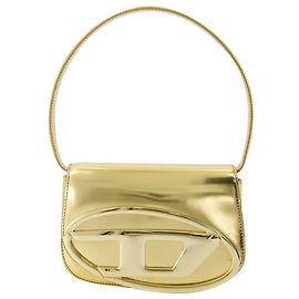 1Borsa a tracolla DR - Diesel - Pelle - Oro Metallico