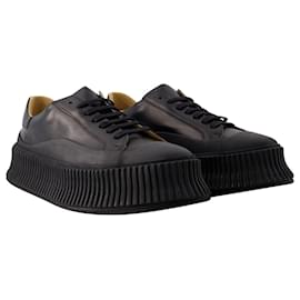 Jil Sander-Scarpe da ginnastica - Jil Sander - Pelle - Nere-Nero