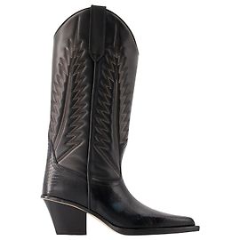 Rosario 60 Botas - Paris Texas - Cuero - Negro Negro