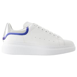 Alexander Mcqueen-Oversized Sneakers - Alexander Mcqueen - Leather - White/silver-White