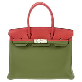 Hermès-HERMES BIRKIN 30-Red