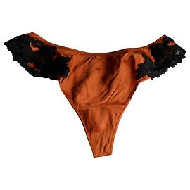 La Perla Thong - Size 40 Dark brown