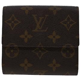 Louis Vuitton-LOUIS VUITTON Monogramm Porte Monnaie Bier Cartes Crdit M61652 LV Auth yk7745-Monogramm
