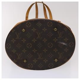 Louis Vuitton-LOUIS VUITTON Monogram Bucket GM Shoulder Bag M42236 LV Auth 46733-Monogram