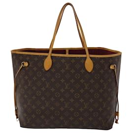 Louis Vuitton-LOUIS VUITTON Monogram Neverfull GM Tote Bag M40157 Auth LV 48565-Monogramme