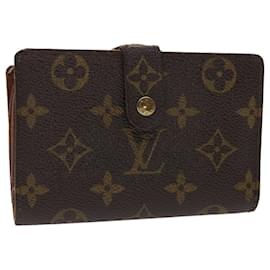 Louis Vuitton-LOUIS VUITTON Monogram Portefeuille viennois Bifold Wallet M61674 auth 48765-Monogram