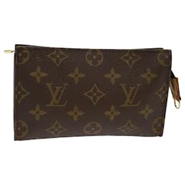 Louis Vuitton-LOUIS VUITTON Monogram Bucket PM Pouch Accessory Pouch LV Auth 48698-Monogram