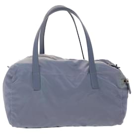 Prada-PRADA Shoulder Bag Nylon Light Blue Auth ac2033-Light blue
