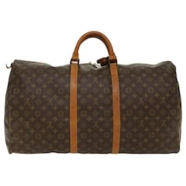 Louis Vuitton-Louis Vuitton-Monogramm Keepall 60 Boston Bag M.41422 LV Auth 47843-Monogramm