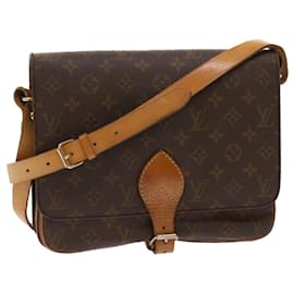 Louis Vuitton-LOUIS VUITTON Monogram Cartouchiere GM Shoulder Bag Vintage M51252 Auth ar9861b-Monogram
