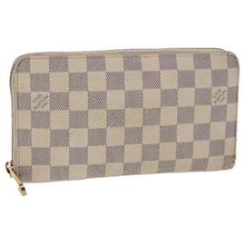 Louis Vuitton Monogram Zippy Wallet M42616 Brown Cloth ref.1012625