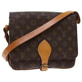 Louis Vuitton-LOUIS VUITTON Monogram Cartouchiere GM Shoulder Bag M51252 LV Auth yk6179b-Monogram