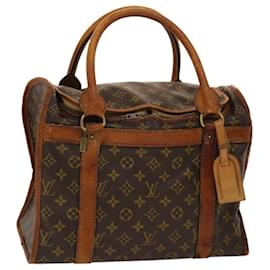 Louis Vuitton-LOUIS VUITTON Monogramm Sac Shan 40 Boston Bag M.42024 LV Auth am4746-Monogramm