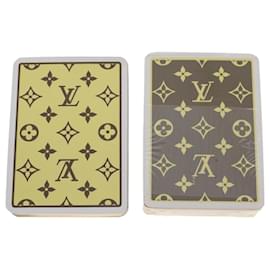 Louis Vuitton-LOUIS VUITTON Monogramm Spielkartenetui LV Auth 48335-Monogramm