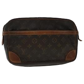 Louis Vuitton-Louis Vuitton Monogram Compiegne 28 Pochette M51845 LV Aut 48512-Monogramma