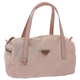 Prada-PRADA Handtasche Nylon Pink Auth bs6844-Pink