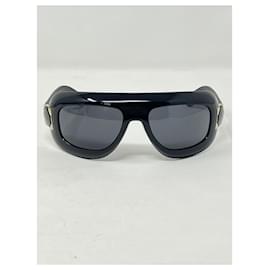 Dior-Dame 95.22 M1Die schwarze Maskensonnenbrille-Schwarz