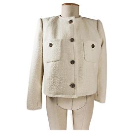 Blouson Meredith Ba&Sh Écru Blanc Autre