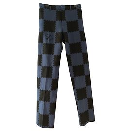 Louis Vuitton x Nigo pants Navy blue
