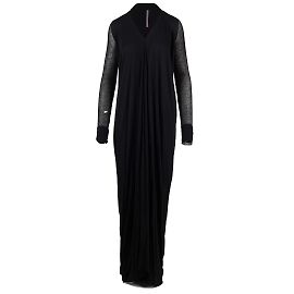 VESTIDO RICK OWENS Negro