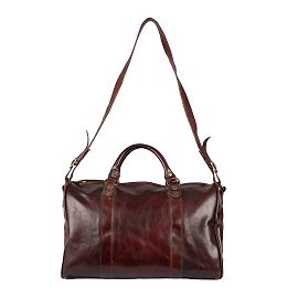 Autre Marque I Medici Carry on Duffel Bag Dark red