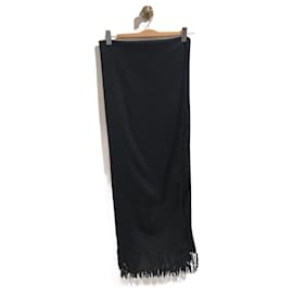 Christian Dior-CHRISTIAN DIOR  Scarves T.  cashmere-Black