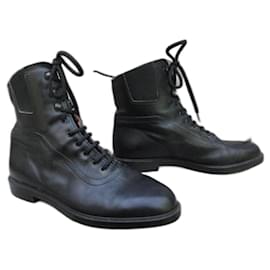 Bally-vintage Bally ankle boots p 35-Black