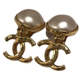 Chanel-***CHANEL  earrings-Golden