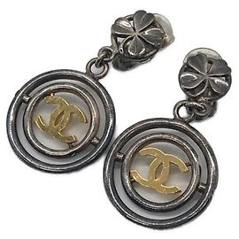 *** CHANEL Cocomark Clover Swing Ohrringe Andere