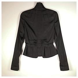 Gucci-Erstaunliche letzte Kollektion von Gucci Tom Ford 2004 Runway Jacke-Schwarz