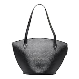 Louis Vuitton-Epi Saint Jacques langer Riemen M52262-Schwarz