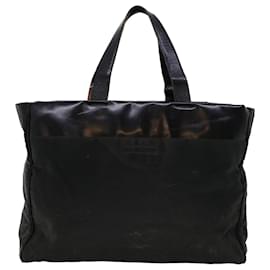 Prada-PRADA Tote Bag Nylon Black Auth ar9741-Black