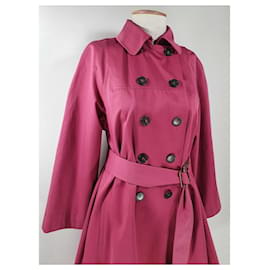 Kenzo-Trench coats-Pink,Fuschia