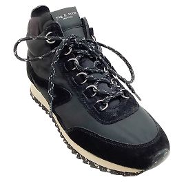 Rag & Bone Black Retro Hiker Sneaker Booties Black