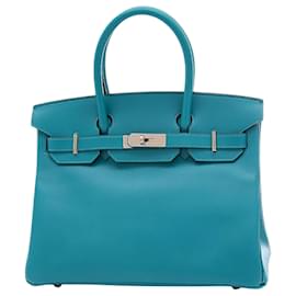 Hermès-Hermès Birkin 30-Blue