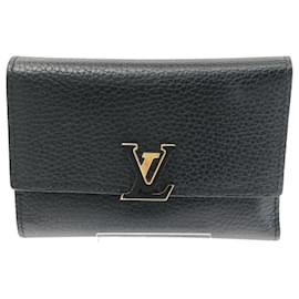 Louis Vuitton-Louis Vuitton Portefeuille capucines-Black