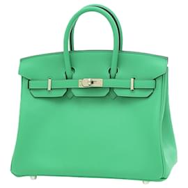 Hermès-Hermès Birkin 25-Green