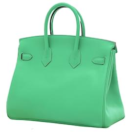 Hermès-Hermès Birkin 25-Green
