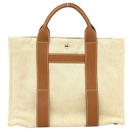 Cabas Hermès Beige