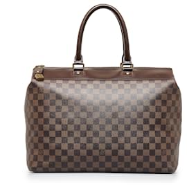 Louis Vuitton-Louis Vuitton Brown Damier Ebene Greenwich PM-Brown