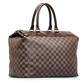 Louis Vuitton-Louis Vuitton Brown Damier Ebene Greenwich PM-Brown