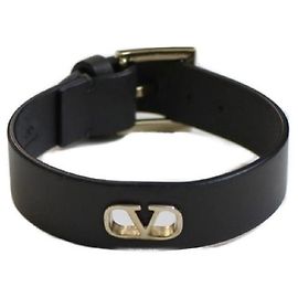 **** Pulseira de couro VALENTINO GARAVANI Cinza