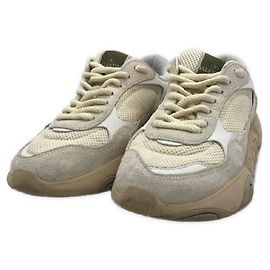 ****VALENTINO GARAVANI Bubble Bag Ledersneaker Beige
