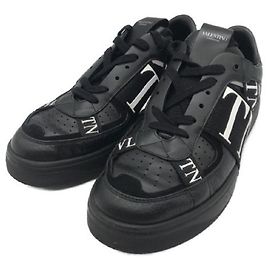 ****VALENTINO GARAVANI Schwarze Low-Cut-Sneaker Schwarz