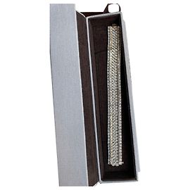 Autre Marque Pulseira de diamantes em ouro branco e amarelo 12.25 quilates Multicor