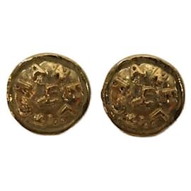 Chanel-***CHANEL  vintage earrings/horse motif-Other