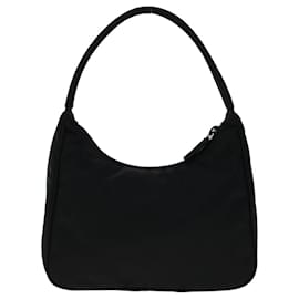 Prada-PRADA Hand Bag Nylon Black Auth yk7498-Black