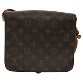 Louis Vuitton-LOUIS VUITTON Monogram Cartouchiere MM Shoulder Bag M51253 LV Auth th3764-Monogram