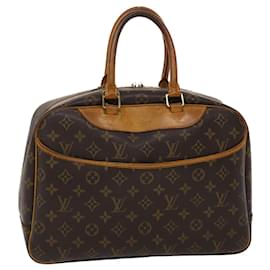 Louis Vuitton-LOUIS VUITTON Monogram Deauville Hand Bag M47270 LV Auth 46200-Monogram